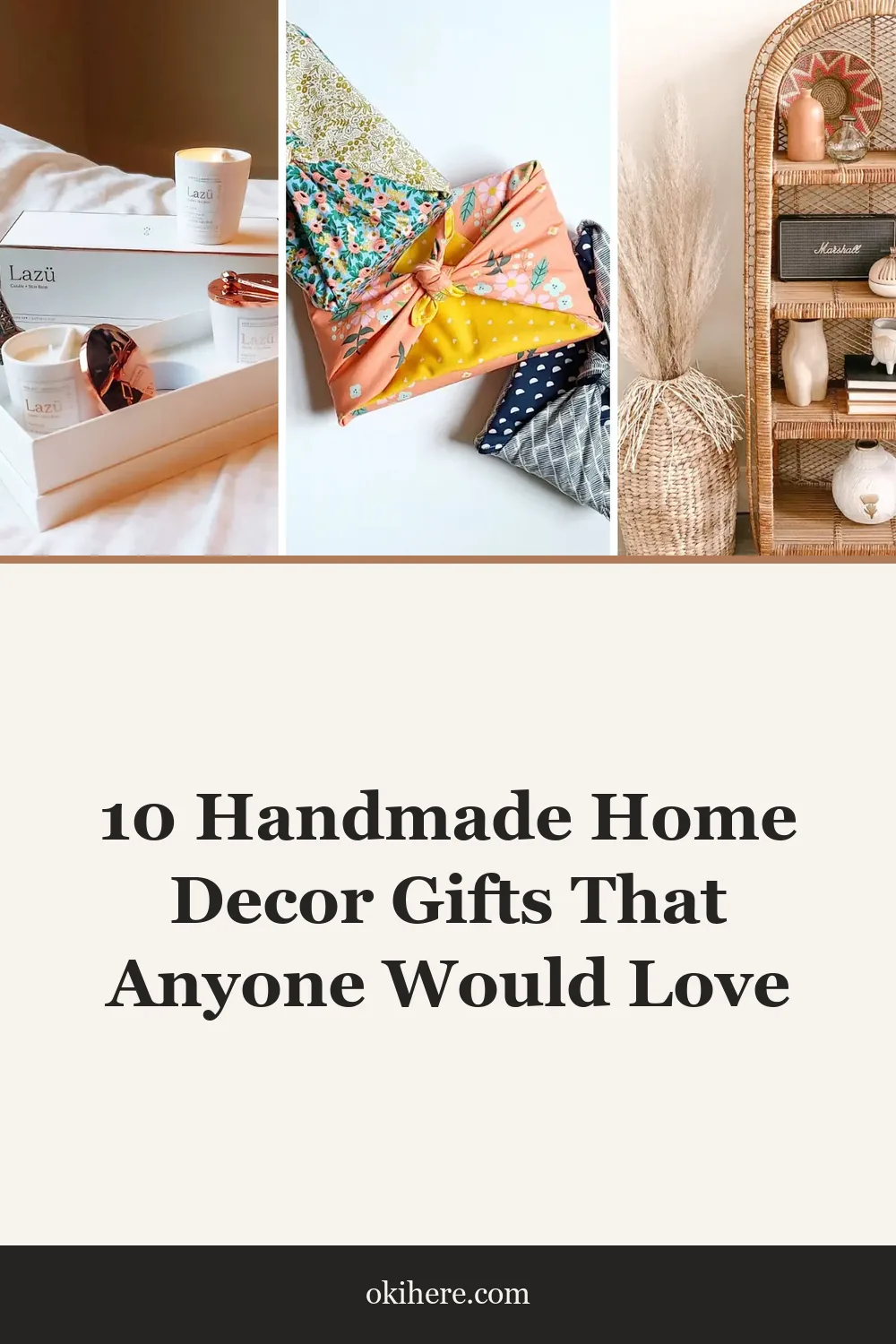 10 Handmade Home Decor Gifts That Anyone Would Love