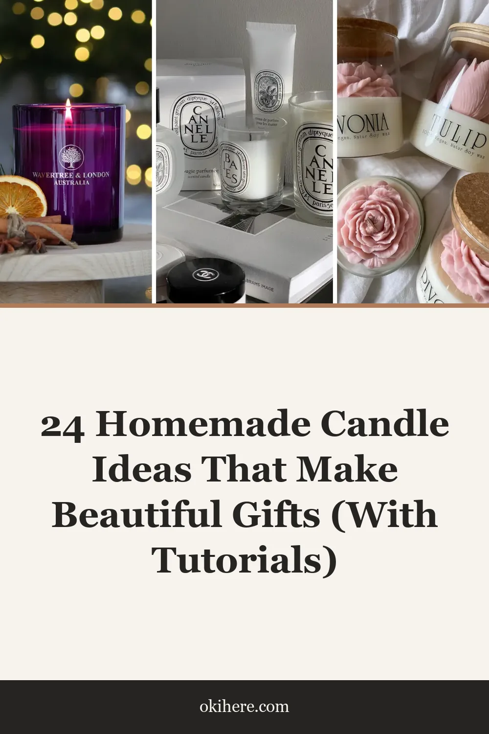 24 Homemade Candle Ideas That Make Beautiful Gifts (With Tutorials)