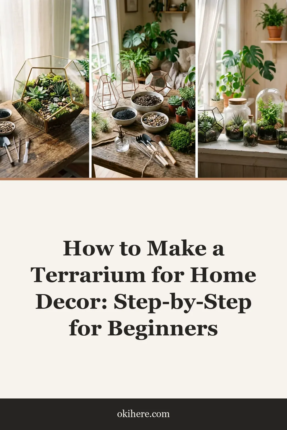 How to Make a Terrarium for Home Decor: Step-by-Step for Beginners