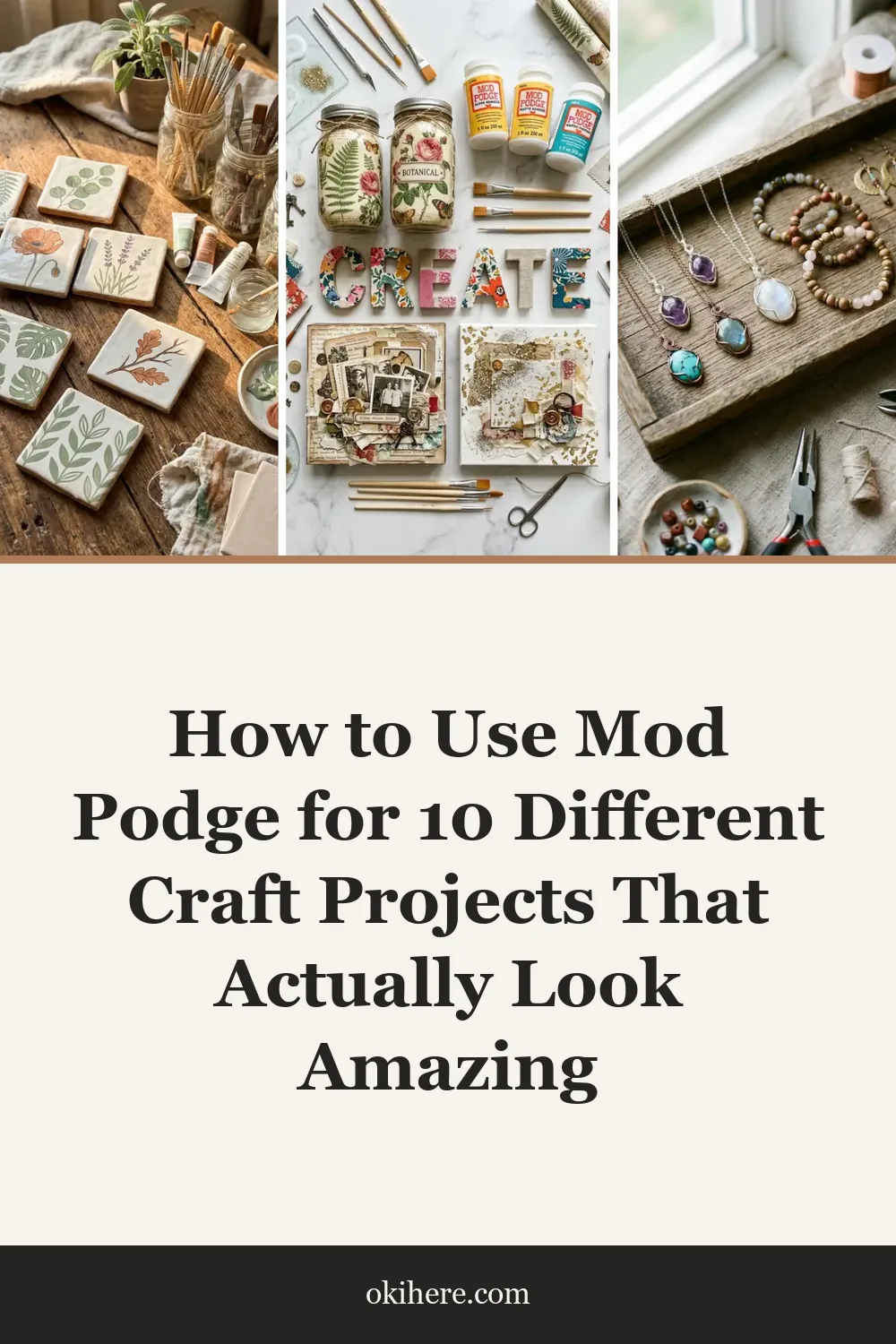 How to Use Mod Podge for 10 Different Craft Projects That Actually Look Amazing