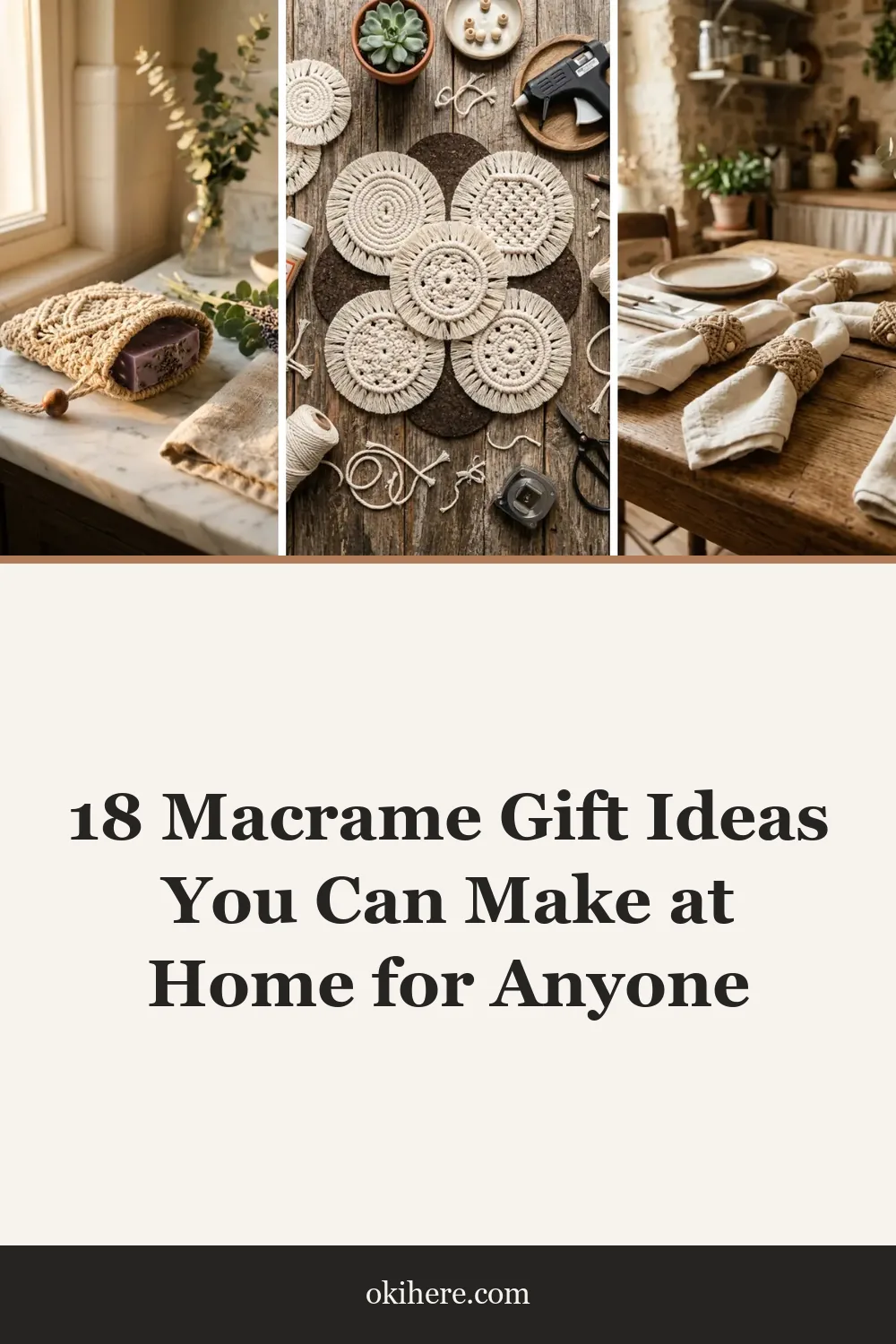 18 Macrame Gift Ideas You Can Make at Home for Anyone