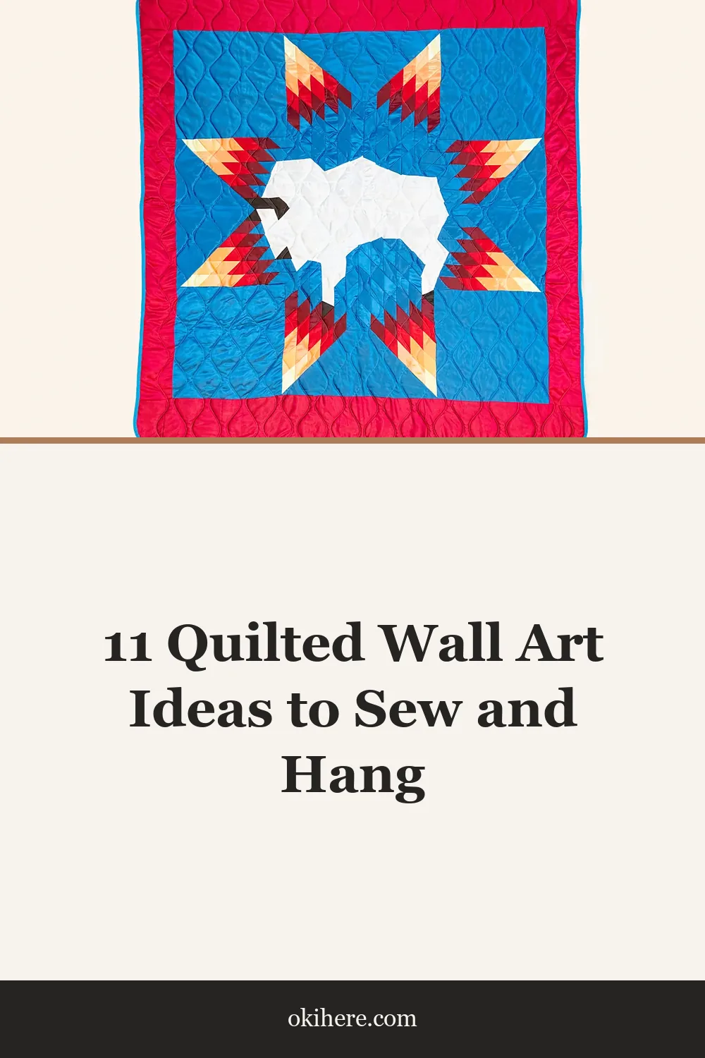 11 Quilted Wall Art Ideas to Sew and Hang