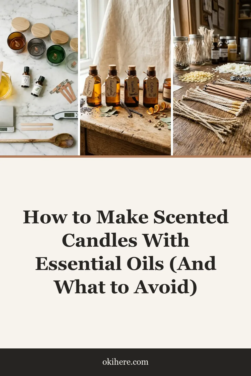 How to Make Scented Candles With Essential Oils (And What to Avoid)