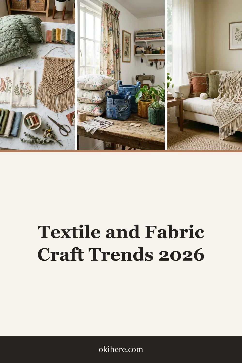 Textile and Fabric Craft Trends 2026