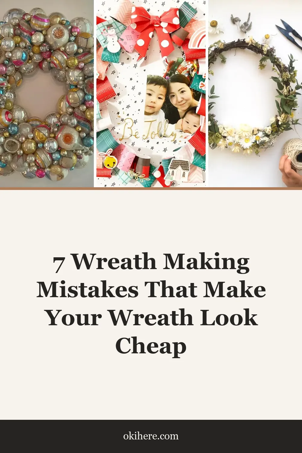 7 Wreath Making Mistakes That Make Your Wreath Look Cheap